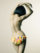 Foto: Lady in floral bikini Lady in floral bikini
