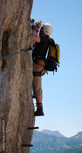 Photo: klettersteig - extreme sport in austria klettersteig - extreme sport in austria