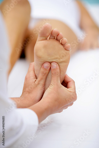 Photo: foot massage foot massage