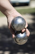2 boules de pétanque