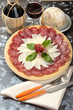 plate of cold cuts