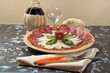 plate of cold cuts