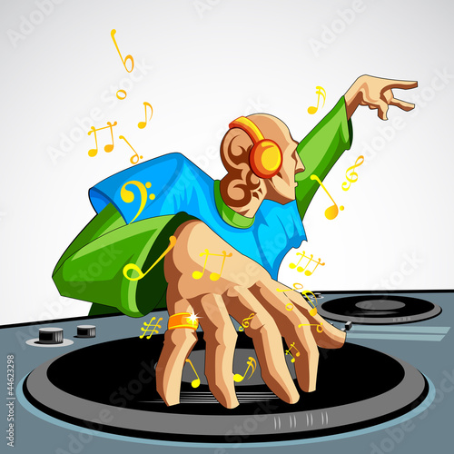 Vector: Disco Jockey Disco Jockey