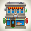 Coffee shop store or cafe