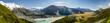 Hooker Valley and Mount Cook Panorama, New Zealand
