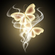 Smoke and  butterflies