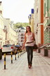 Young Woman on the Urban Street