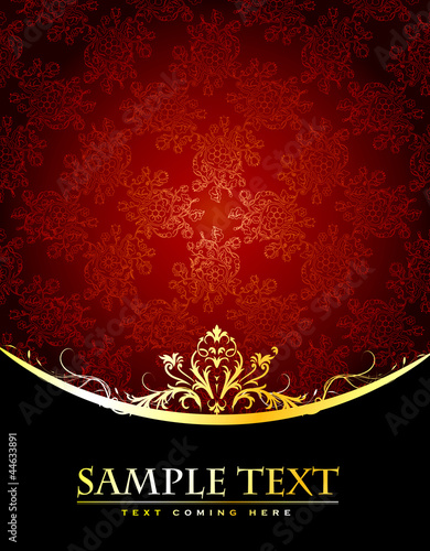Vector: Royal vintage cover Royal vintage cover