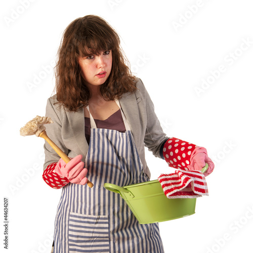 Photo: Cleaning the dishes Cleaning the dishes