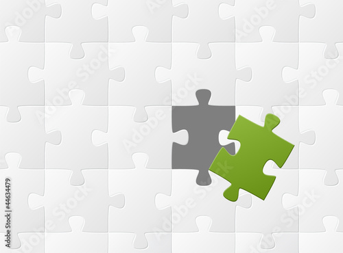 Vector: das passende Puzzelteil das passende Puzzelteil