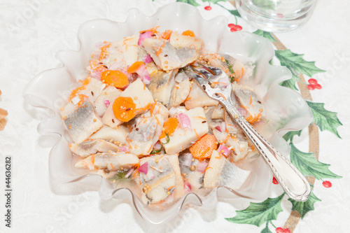 Photo: Pickled herring Pickled herring