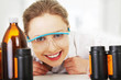 Foto: Portrait of a smiling chemist working Portrait of a smiling chemist working