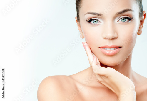 Photo: Beautiful Girl face. Perfect skin Beautiful Girl face. Perfect skin