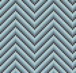 Seamless 60s Retro Zigzag Pattern Cool