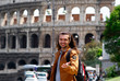 Young guy Colosseum Rome, Italy