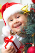 Little Santa girl