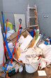 Cleaning mess