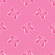 Gentle elegant dotted lace seamless vector pattern