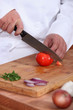 close-up of a cook