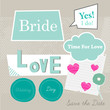 Bride scrap template