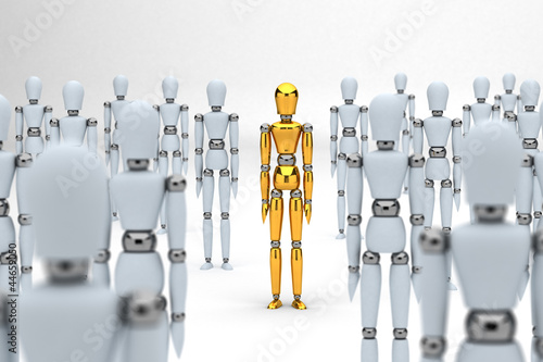 Illustration: Individuality concept Individuality concept