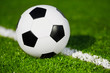 canvas print picture Soccer ball