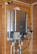 gas boiler under repair