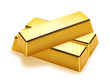Realistic gold bars