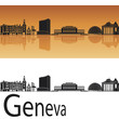 Geneva skyline