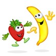 fragola e banana