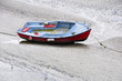 Gestrandetes Fischerboot