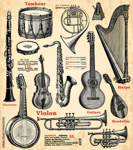 Vector: Instruments de musique Instruments de musique