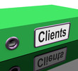 Clients File Containing Customer Buying Records