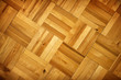 Photo: Old vintage mosaic wooden oak floor background texture Old vintage mosaic wooden oak floor background texture