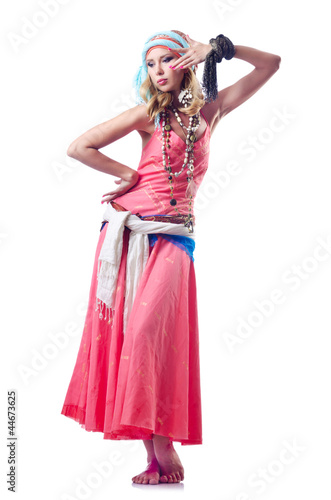 Photo: Dancer dancing spanish dances Dancer dancing spanish dances