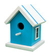 Foto: Birdhouse. Clipping path included. Birdhouse. Clipping path included.