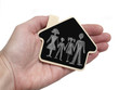 Photo: concept of safe house concept of safe house