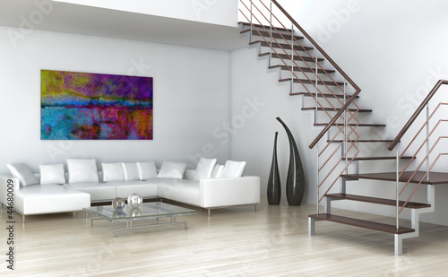 Illustration: Living room Living room