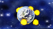 Illustration: Meteoriten Einschlag Meteoriten Einschlag