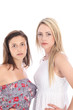 Two serious displeased women
