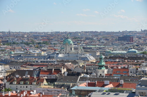 Photo: blick über wiens dächer blick über wiens dächer