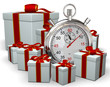 Geschenke mit Stoppuhr