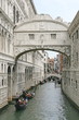 famous bridge of sighs in Venice