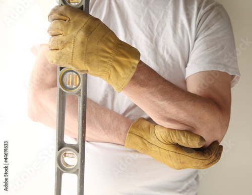 Photo: worker with sore elbow worker with sore elbow