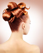 Creative hairstyle