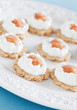 Canapes with caviar