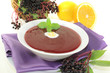 frische Holunderbeersuppe