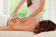 Therapist Giving Back massage