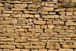 mur de pierres sêches en Bourgogne