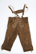 Lederhose auf weißem Hintergrund - Oktoberfest
